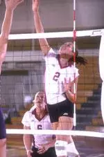 Janeen DeMarte records 13 kills in 3-0 sweep over George Washington Saturday night
