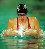 Christen Dexter record two individual victories Saturday as the Minutewomen defeated St. John's, 172.5-121.5.