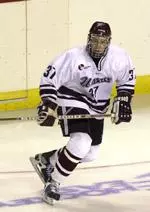 Sophomore defenseman Nick Kuiper assisted on both Massachusetts goals in the loss to No. 7 Boston University.