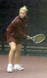 Junior Lindsey Gillooly and the UMass women's tennis breezed through a 9-0 win at St. Thomas on Wednesday. They will conclude the trip at Florida Atlantic University today at 2:00 p.m.