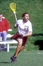 Senior co-captain Fay Naber scored five points in her final collegiate home game, a 12-9 win over UConn.