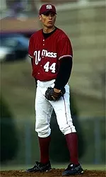 Senior righty Nick Skirkanich earned his eighth save of his career to tie the school record set by Steve Levy.