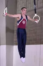 Junior Darren Morace (Westfield, Mass.) led the Minutemen with a second-place finish in the all-around.