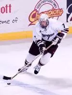 J.R. Zavisza scored his first goal of the season in a 3-2 loss to the Huskies Friday night.