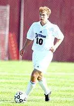 Senior Derek Rhodes was named Dinn Brothers / UMass Athlete of the Week.