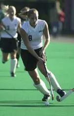 Ashley Gilbert scored to help lift UMass over West Chester, 3-2.