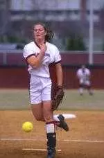 Senior pitcher Kaila Holtz and the Minutewomen will play at least four games against teams who participated in last year's Women's College World Series.