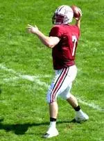 QB Jeff Krohn passed for 236 yards and two touchdowns in the win over Richmond.