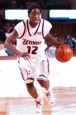 Anthony Anderson and the Minutemen will face Central Connecticut State Dec. 2 at Mohegan Sun Arena.