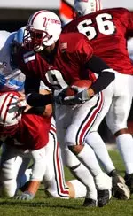 DeShon Hardy and the Minutemen will play at Rhode Island on Saturday in the 2002 regular season finale.