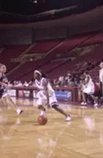 Senior Ebony Pegues had 12 points in the second half to lead the University of Massachusetts over Saint Peter's Monday night.