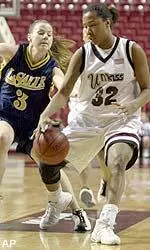 Senior Amber Sneed and the Minutewomen will play Villanova at the Cage, tonight at 7:00 p.m.