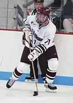 Junior defenseman Thomas P?ck was named to the all-tournament team.