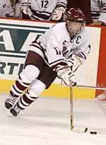Senior captain Tim Turner scored UMass' lone goal in the 3-1 loss to Boston University.
