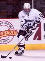Freshman forward Greg Mauldin scored the second Minuteman goal Friday night against Boston College.