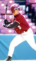 Senior captain Aaron Senez had an RBI double down the left field line in the bottom of the second in UMass' loss on Monday.