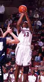 Massachusetts shot 50 percent in the first half of Saturday's loss to Xavier.