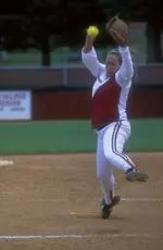 Kelli Arnold threw her first career shutout this afternoon as the Minutewomen defeated Providence, 8-0.