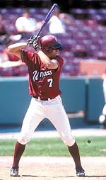 Mike Kulak hit a two-run homer in the seventh inning to key UMass' come from behind victory over Rhode Island in game two of the doubleheader.