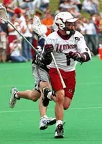 Senior Marc Morley scored six goals as the Minutemen downed Rutgers, 21-9, and captured the ECAC League title.