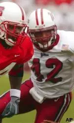 Defender Aaron McKenzie chases N.C. State running back T.A. McLendon during Saturday's loss.