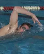 Chad Arnold tallied a third-place finish in the 50-yard freestyle to help UMass finish second at the URI Invite.