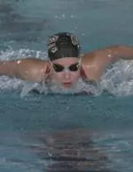 Senior captain Diana Alberti was a member of the third-place 400-yard medley relay team.