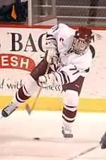 Thomas P?ck scored UMass' lone goal in its 4-1 loss to Boston College.