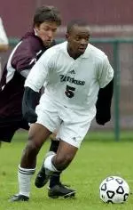 Senior Smith Utubor scored his first career point with an assist on Senior Day, helping UMass cruise past Saint Joseph's, 5-0