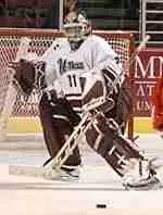 Gabe Winer posted his first career shutout in UMass' 1-0 victory over Merrimack.