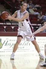 Senior guard Judit Zsedenyi was named the Dinn Brothers/UMass Athlete of the Week Wednesday afternoon.
