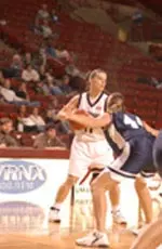 Senior Judit Zsedenyi had a career-high 17 points as the UMass women's basketball team defeated Vermont, 54-49, tonight at the Curry Hicks Cage.