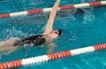 Lauren Rowell won two events and swam on another first-place relay team at the Nutmeg Invitational.