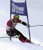Beau Gibson won the men's slalom, capturing his fourth victory of the season.