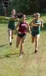 Alexis Anzelone finished at 5:13.89 in the mile run at the Valentine Invitational on Feb. 14-15.