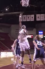 Senior Jen Butler had 17 points and 16 rebounds in this afternoon's 47-42 loss at Temple.