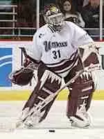 Gabe Winer made 17 saves to earn the No. 2 star in UMass' 2-0 loss to Boston University.
