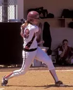Junior Nicole Wilson had an RBI this afternoon, but the Minutewomen lost to Syracuse, 4-2.