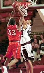 Micah Brand and the Minutemen host George Washington in the opening round of the A-10 Tournament, March 10.