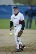 Senior Kaila Holtz had three hits, including a three-run home run to go along with her shutout on the mound as the Minutewomen split a doubleheader with Dayton Saturday.