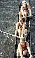 UMass won the gold medal in the Cal Cup petite race at the San Diego Crew Classic.