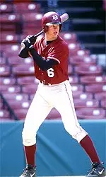 Matt Boulanger went four for seven with four runs batted in during the doubleheader at Boston College.