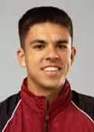 Jon Korhonen is not only a track star, but a drum major for the UMass Marching Band.
