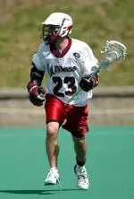 Gene Tundo and teammates battle Hofstra in the first round of the NCAA Tournament on Sunday at Garber Field.