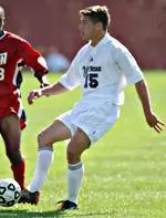Dan Colwell's netter in the 74th minute gave the Minutemen a 1-0 victory over New Hampshire.