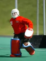 Junior Christine Tocco made 10 saves in UMass' 5-0 loss at Louisville Sunday afternoon.