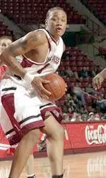 Rashaun Freeman drops in 19 points against Saint Bonaventure on Wednesday.