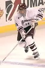 Greg Mauldin scored a goal and assist in UMass' 4-2 win over Northeastern. It was his first action since suffering a concussion on Jan. 3 against UMass Lowell.