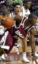 Anthony Anderson and the Minutemen will face La Salle on Wednesday night.