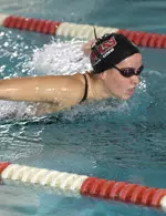 Kelly Hoffrage (pictured) and Samantha Demty each recorded a pair of victories to lead UMass on Saturday.
